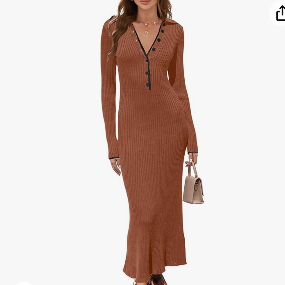 Long Sweater Dress